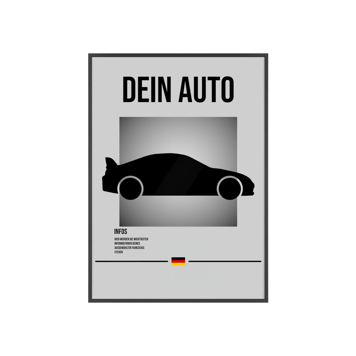 Personalisierbares Poster